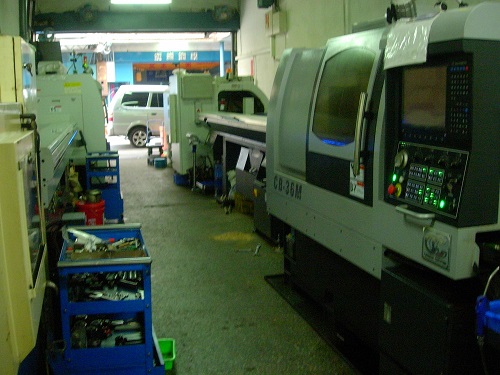 cnc車床加工設備